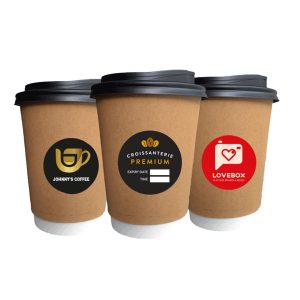 Coffee Cup Labels